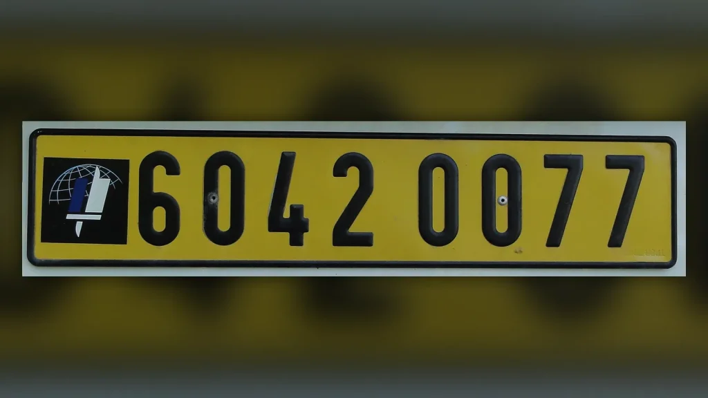 Choisir la couleur de sa plaque d'immatriculation