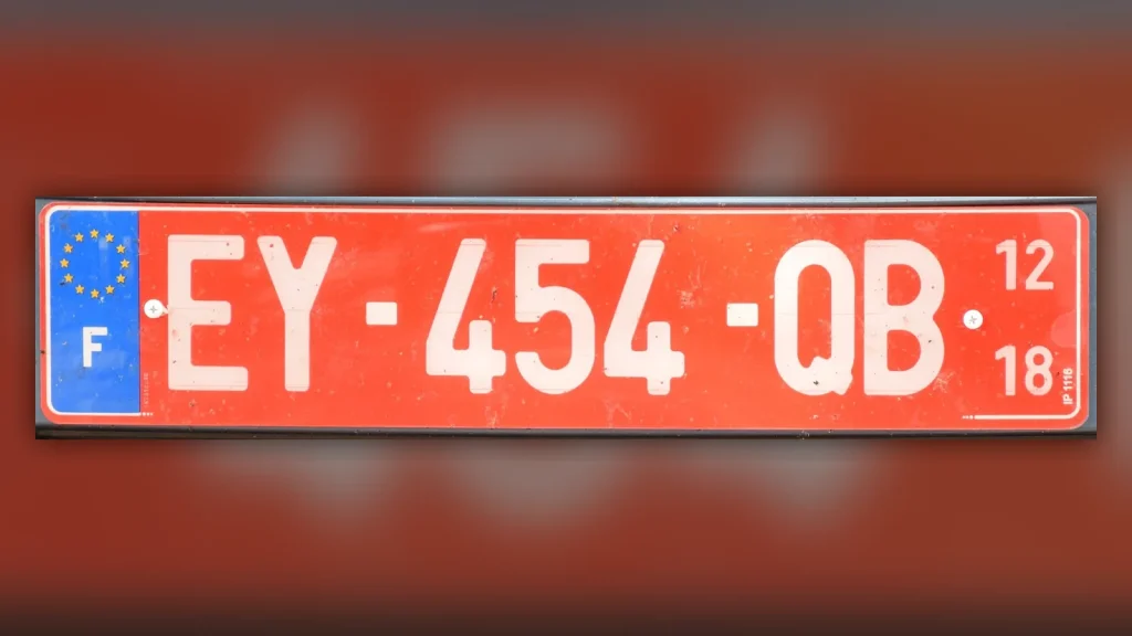 Choisir la couleur de sa plaque d&rsquo;immatriculation
