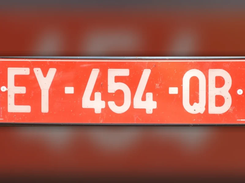 Choisir la couleur de sa plaque d&rsquo;immatriculation
